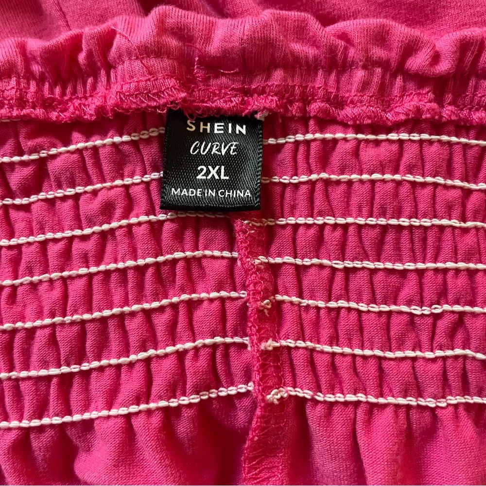 SHEIN Curve Pink Shorts Size 2XL - Picture 7 of 9
